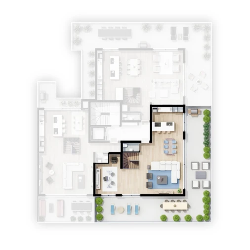 Apartamento T4 para Venda em Alcochete Planta 2