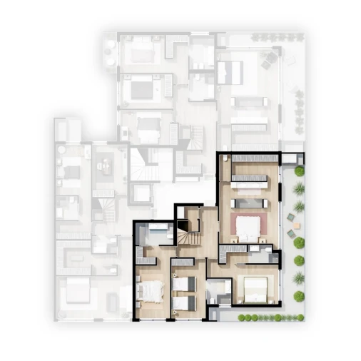 Apartamento T4 para Venda em Alcochete Planta 1