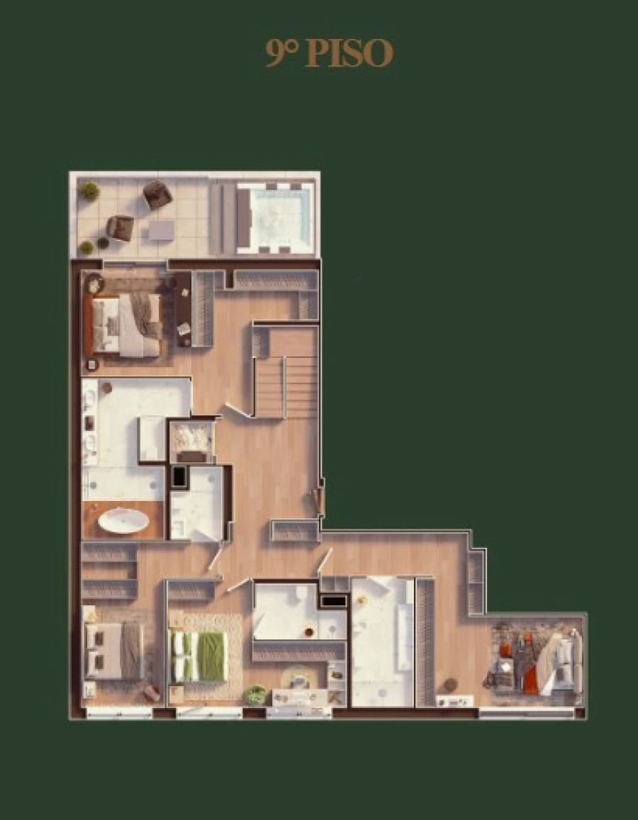 Apartamento T4 para Venda em Matosinhos e Leça da Palmeira Planta 1