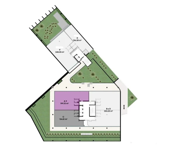Escritório para Arrendamento em Lordelo do Ouro e Massarelos Planta 1