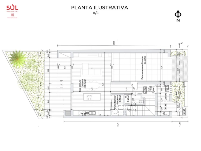 Moradia T3 para Venda em Alvor Planta 3
