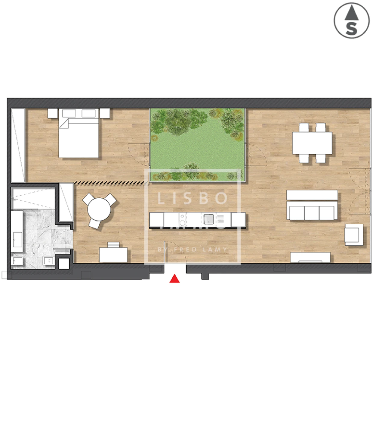 Apartamento T1 para Venda em Campolide Foto 11