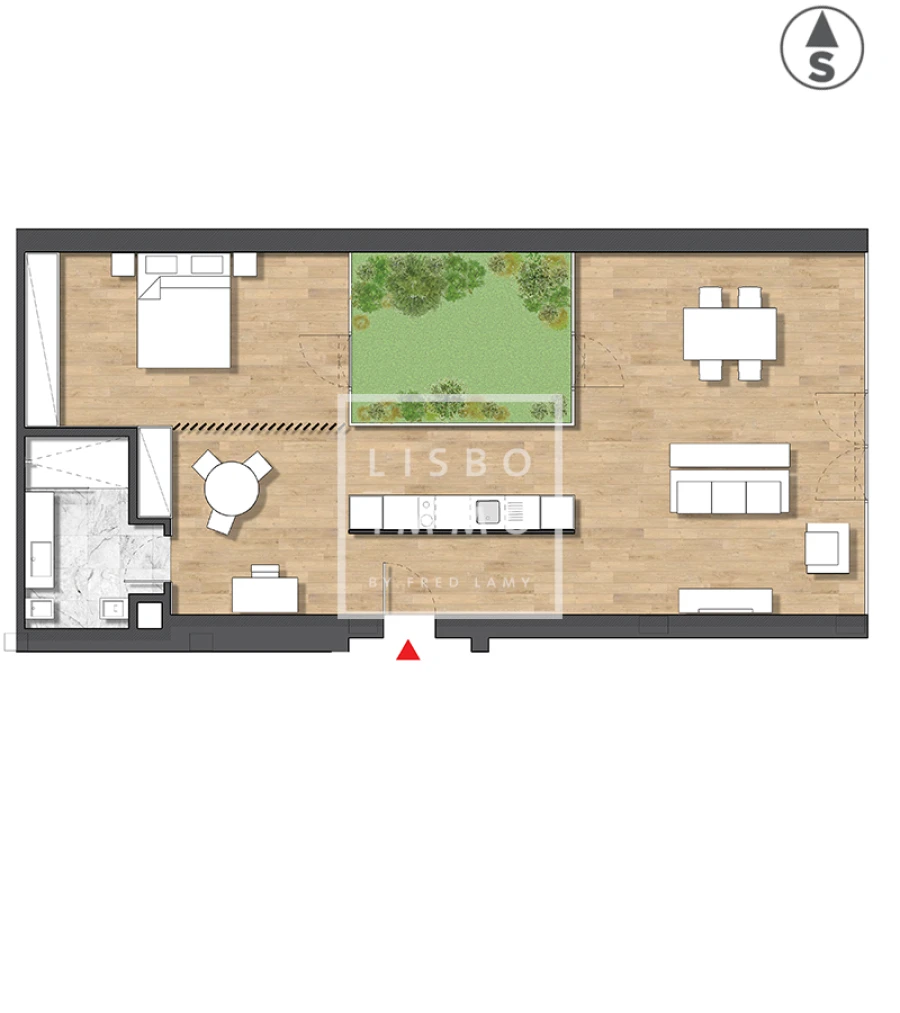 Apartamento T1 para Venda em Campolide Foto 11