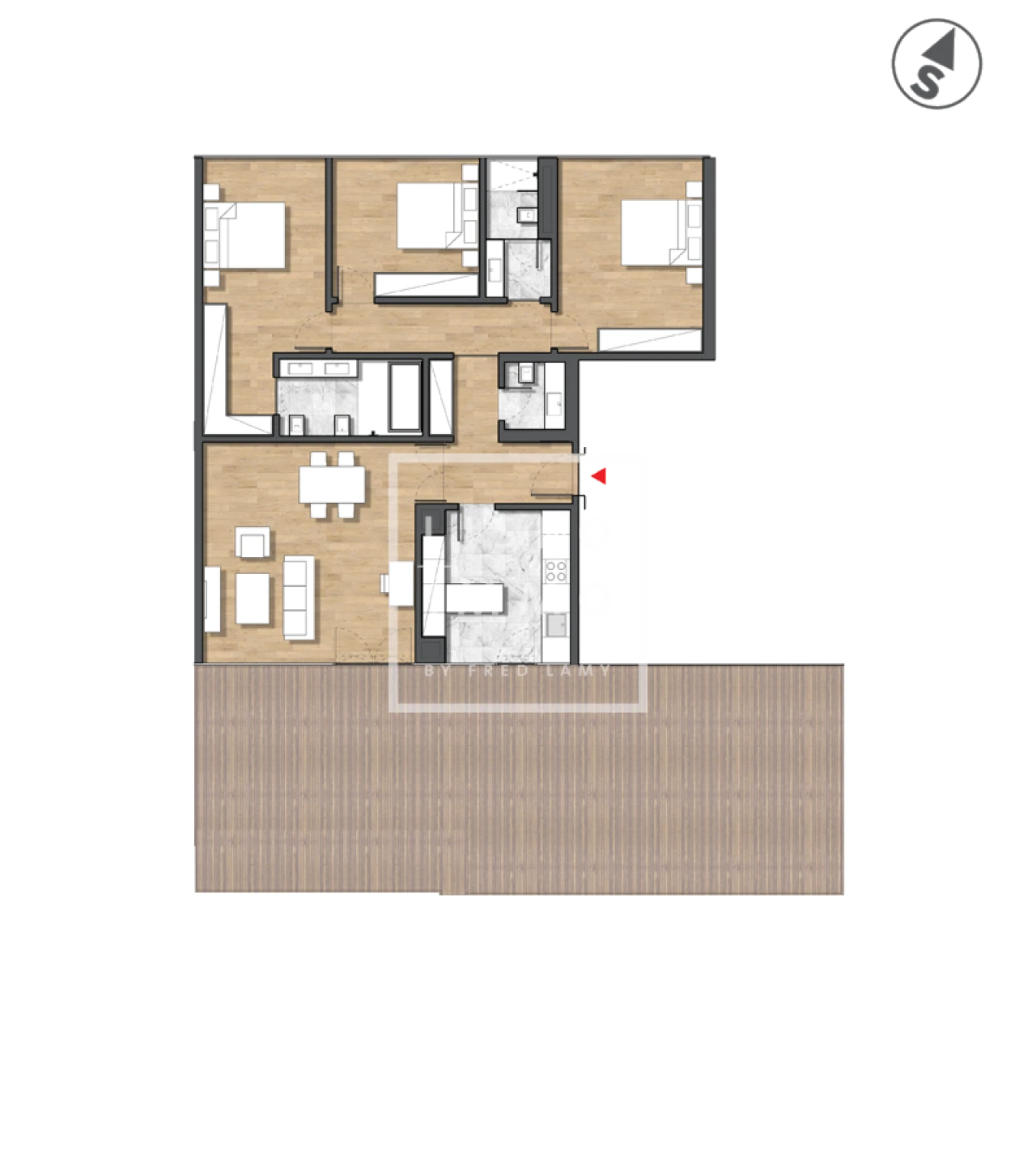 Apartamento T3 para Venda em Campolide Foto 11