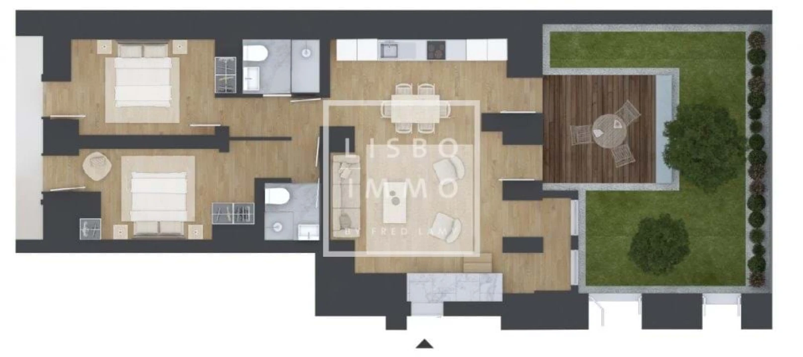 Apartamento T2 para Venda em Avenidas Novas Foto 14