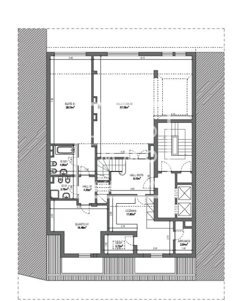 Apartamento T4 para Venda em Santo António
