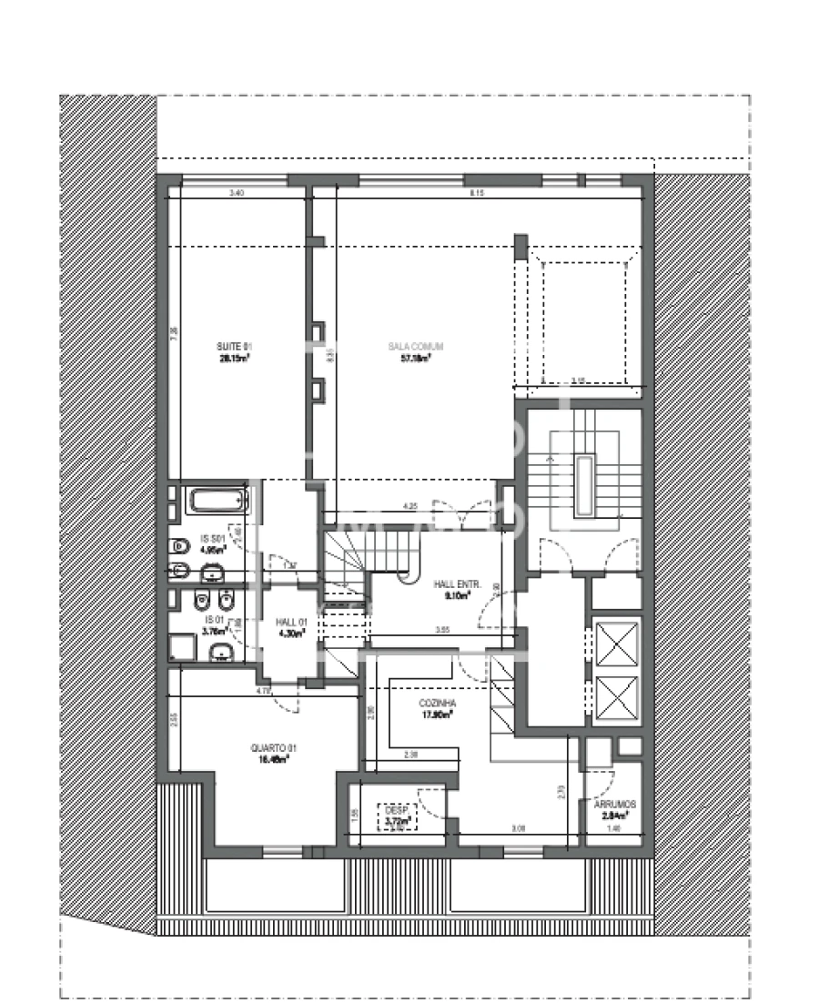 Apartamento T4 para Venda em Santo António Foto 57
