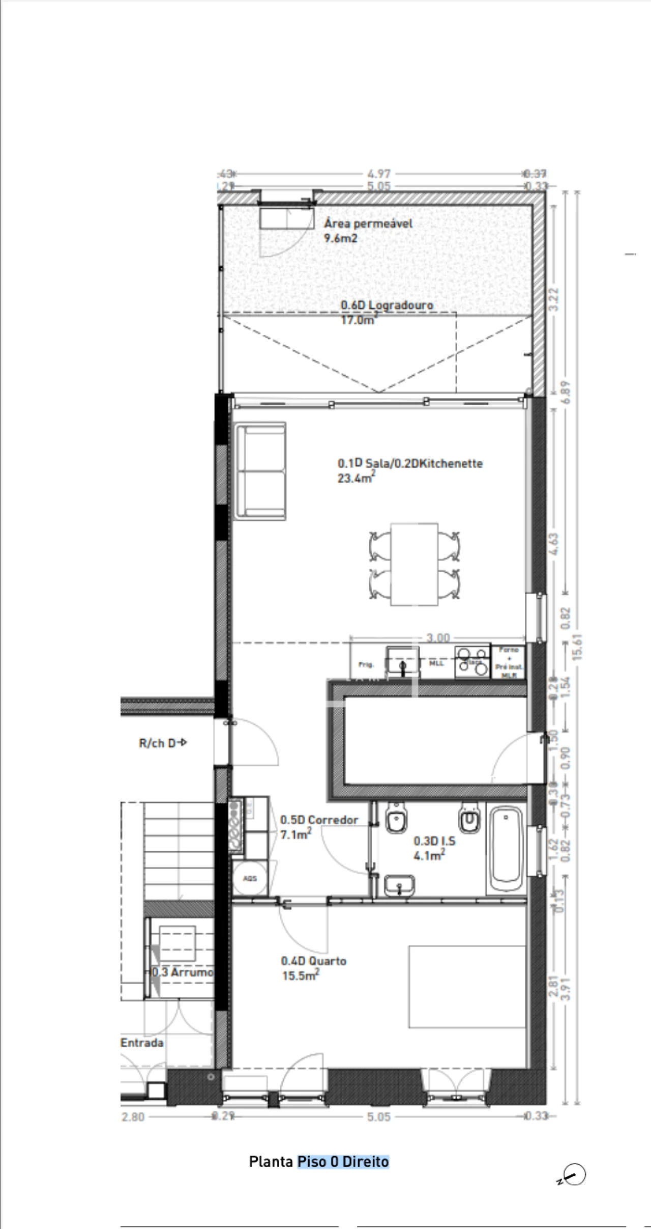 Apartamento T1 para Venda em Campo de Ourique Foto 30