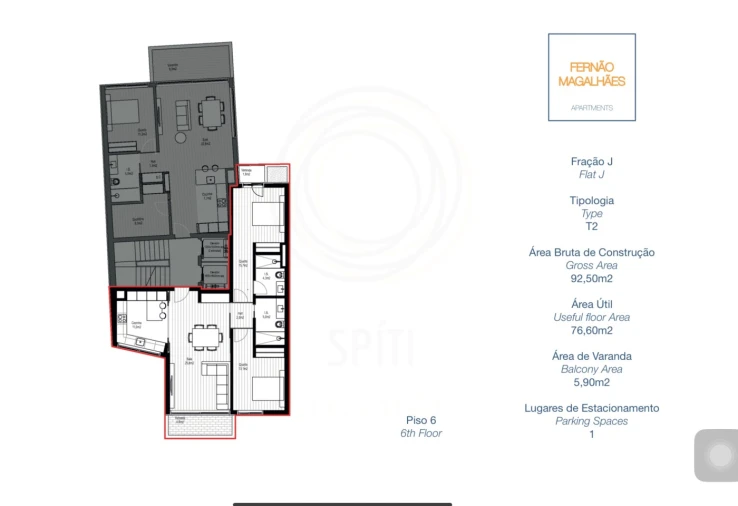 Apartamento T2 para Venda em Paranhos Foto 9