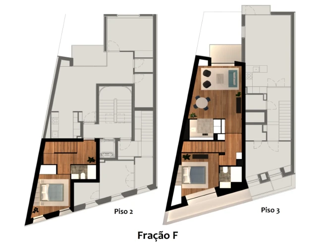 Apartamento T2 para Venda em Lordelo do Ouro e Massarelos Planta 1