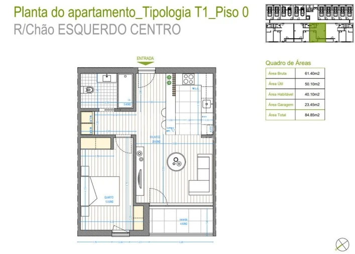 Apartamento T1 para Venda em Calvão e Soutelinho da Raia Foto 9