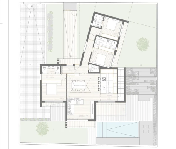 Moradia T3 para Venda em Gondifelos, Cavalões e Outiz Planta 1