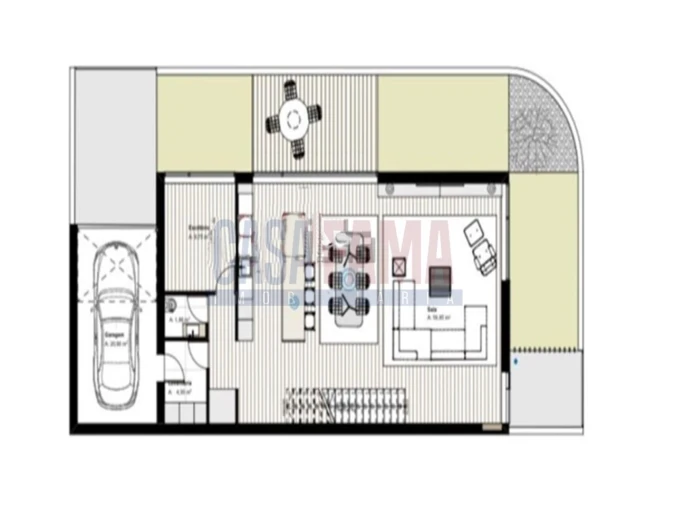 Moradia T3 para Venda em Arvore Planta 1