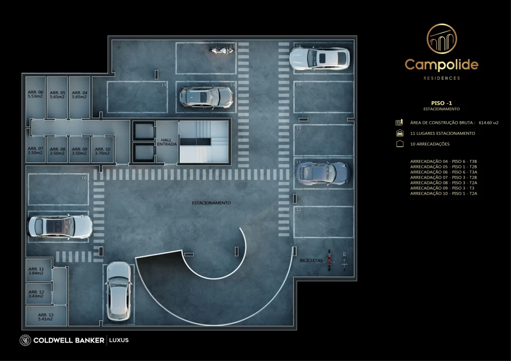 Apartamento T1 para Venda em Campolide Planta 5