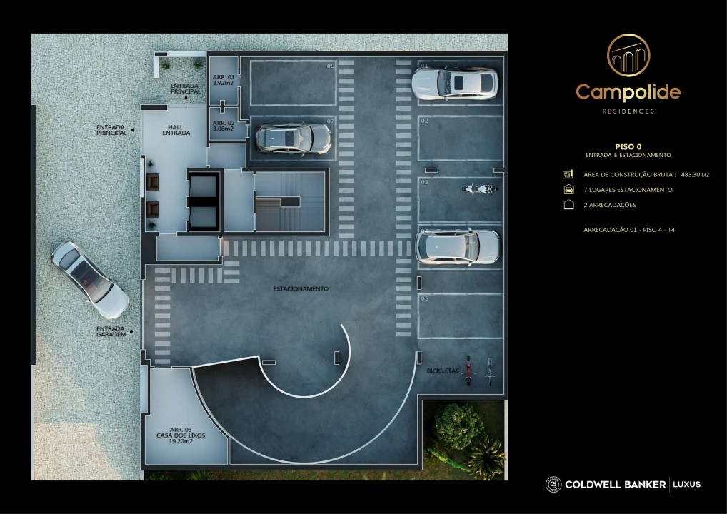Apartamento T1 para Venda em Campolide Planta 3