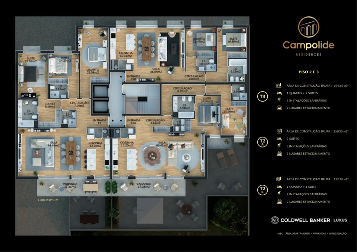 Apartamento T2 para Venda em Campolide Planta 1