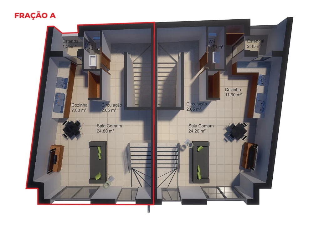 Moradia T3 para Venda em Alcobaça e Vestiaria Foto 5