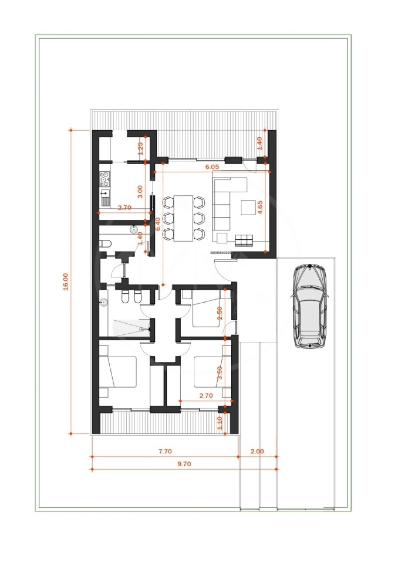 Moradia T2 para Venda em Travanca Foto 12