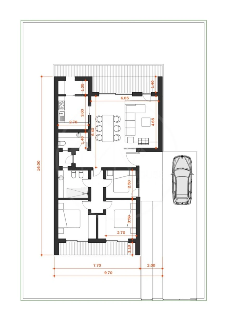 Moradia T2 para Venda em Travanca Foto 12