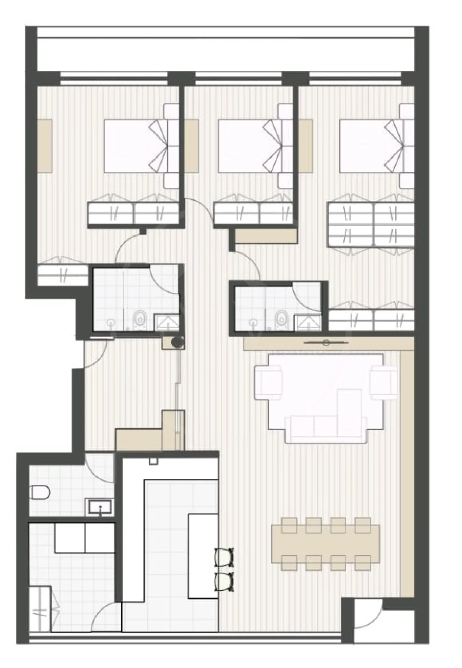 Apartamento T3 para Venda em Oliveira, São Paio e São Sebastião Foto 3