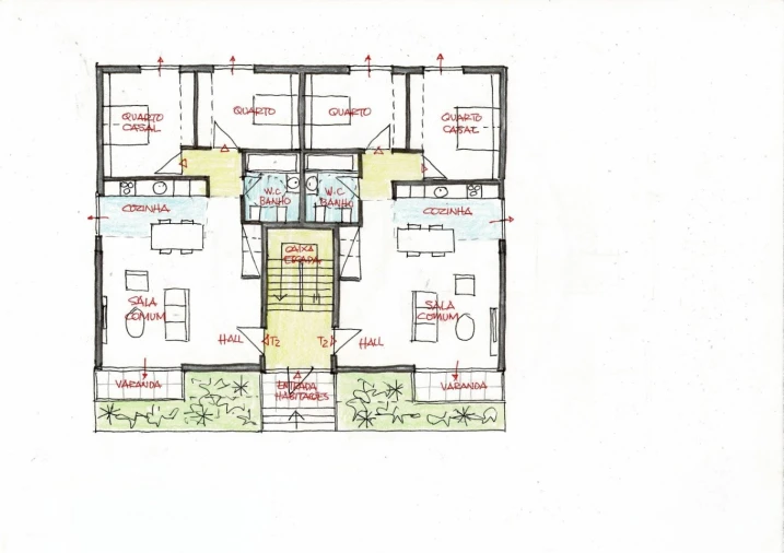 Apartamento T2 para Venda em Travanca Foto 3