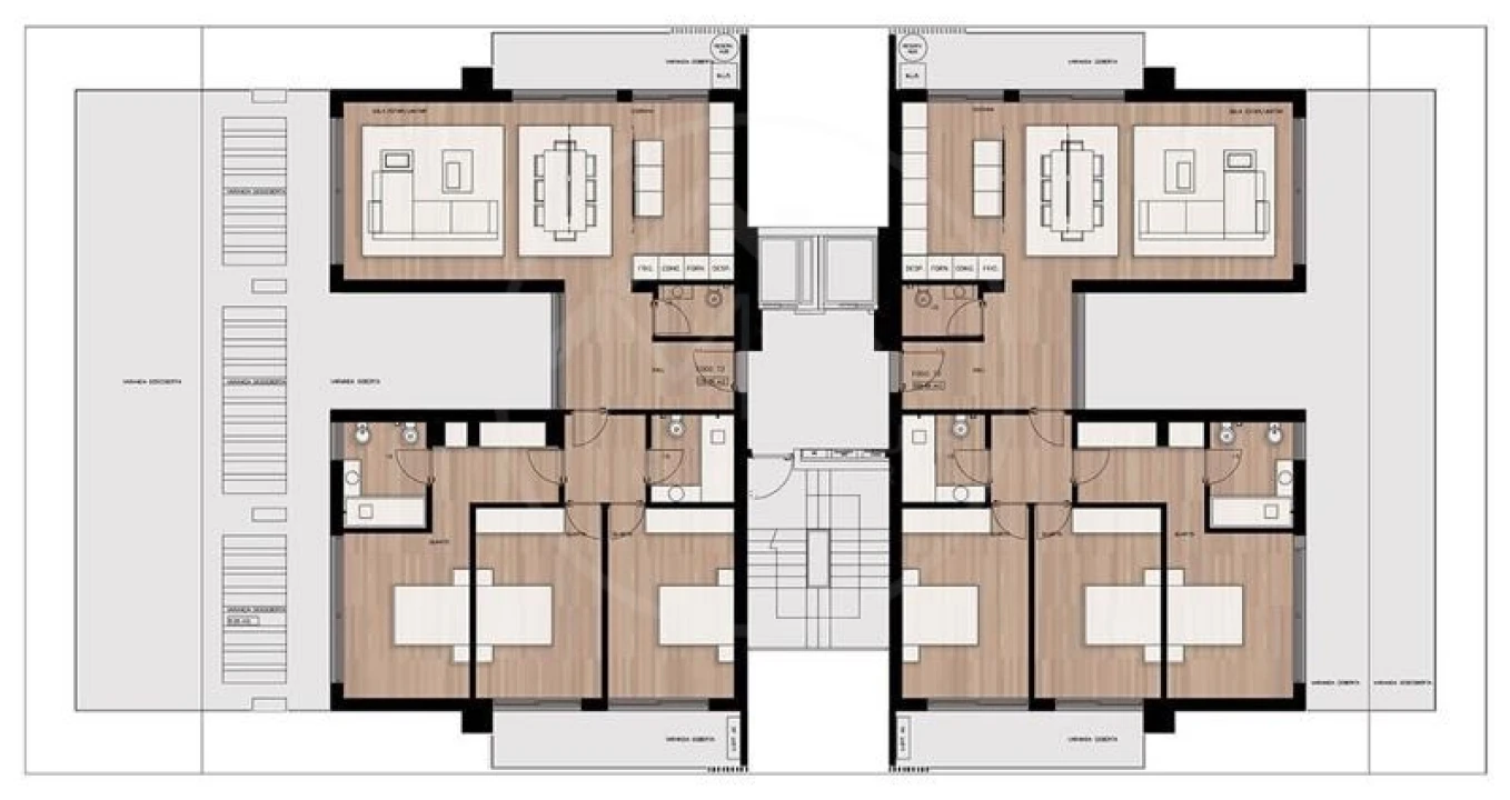 Apartamento T3 para Venda em Pedrouços Foto 8