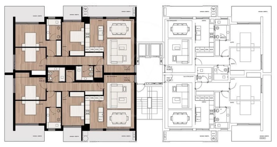 Apartamento T3 para Venda em Pedrouços Foto 9