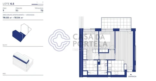 Apartamento T2 para Venda em Campanhã
