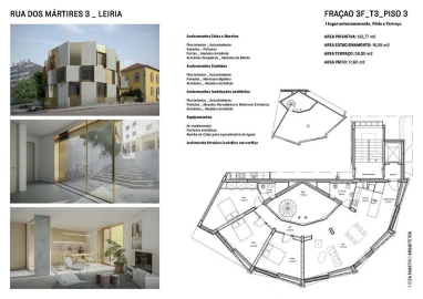 Apartamento T3 para Venda em Leiria, Pousos, Barreira e Cortes