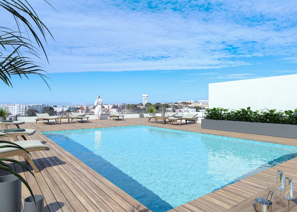 Apartamento T1 para Venda em Quelfes Foto 2