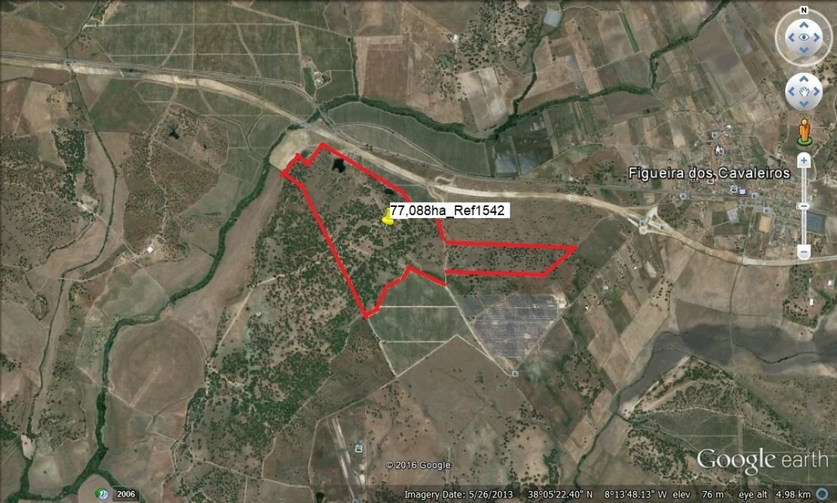 Terreno para Venda em Figueira dos Cavaleiros Planta 2