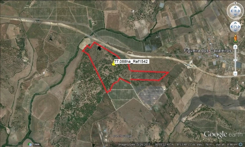 Terreno para Venda em Figueira dos Cavaleiros Planta 2