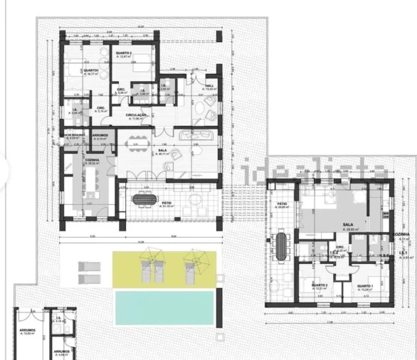 Terreno para Venda em Figueira dos Cavaleiros Planta 1