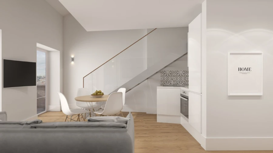 Apartamento T1 para Venda em Santa Marinha e São Pedro da Afurada Foto 2