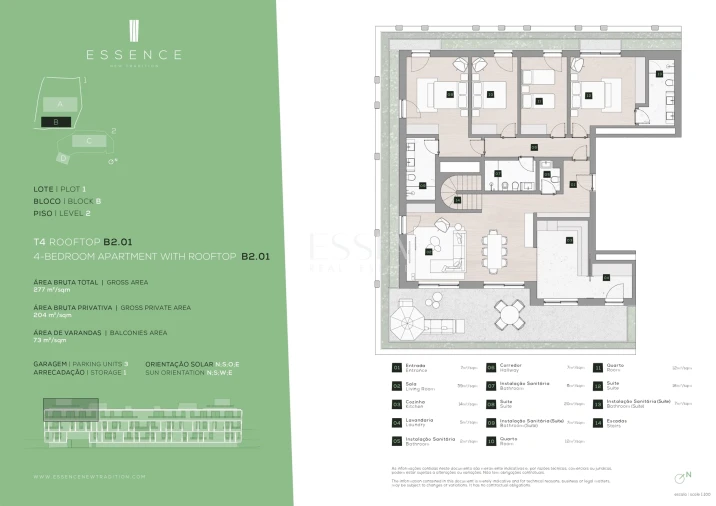 Apartamento T4 para Venda em Campanhã Foto 9