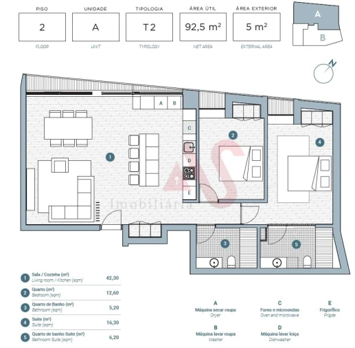 Apartamento T2 para Venda em Paranhos Foto 16