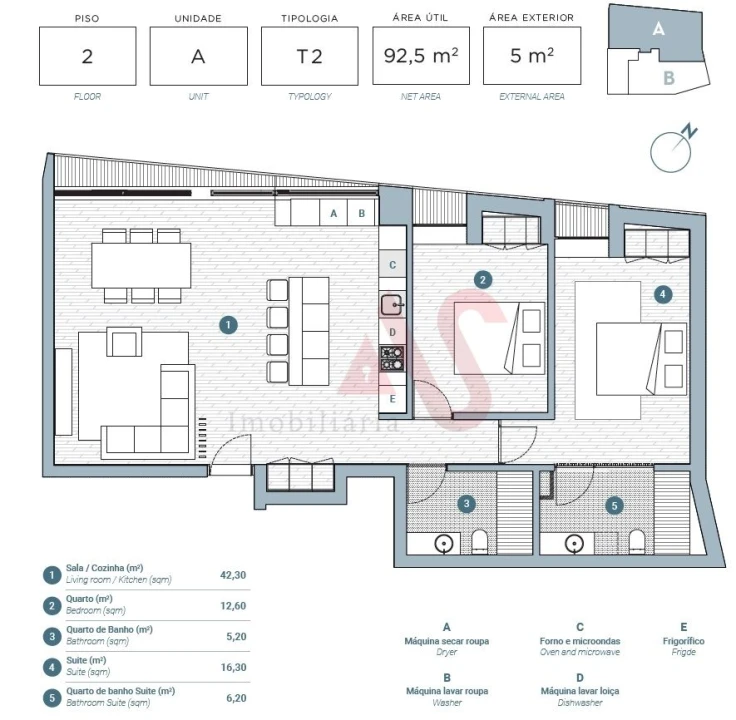 Apartamento T2 para Venda em Paranhos Foto 16