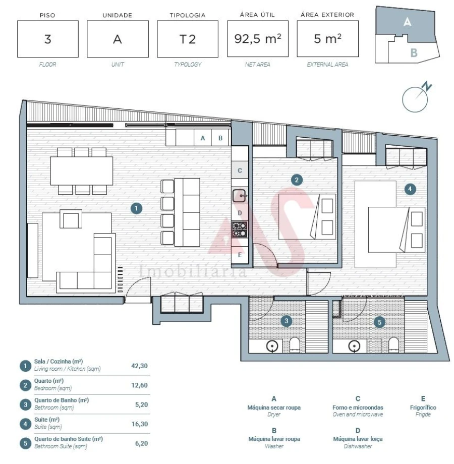 Apartamento T2 para Venda em Paranhos Foto 15