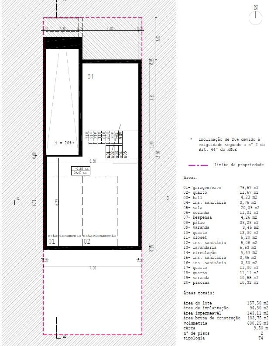 Moradia T4 para Venda em Tavira (Santa Maria e Santiago) Planta 2