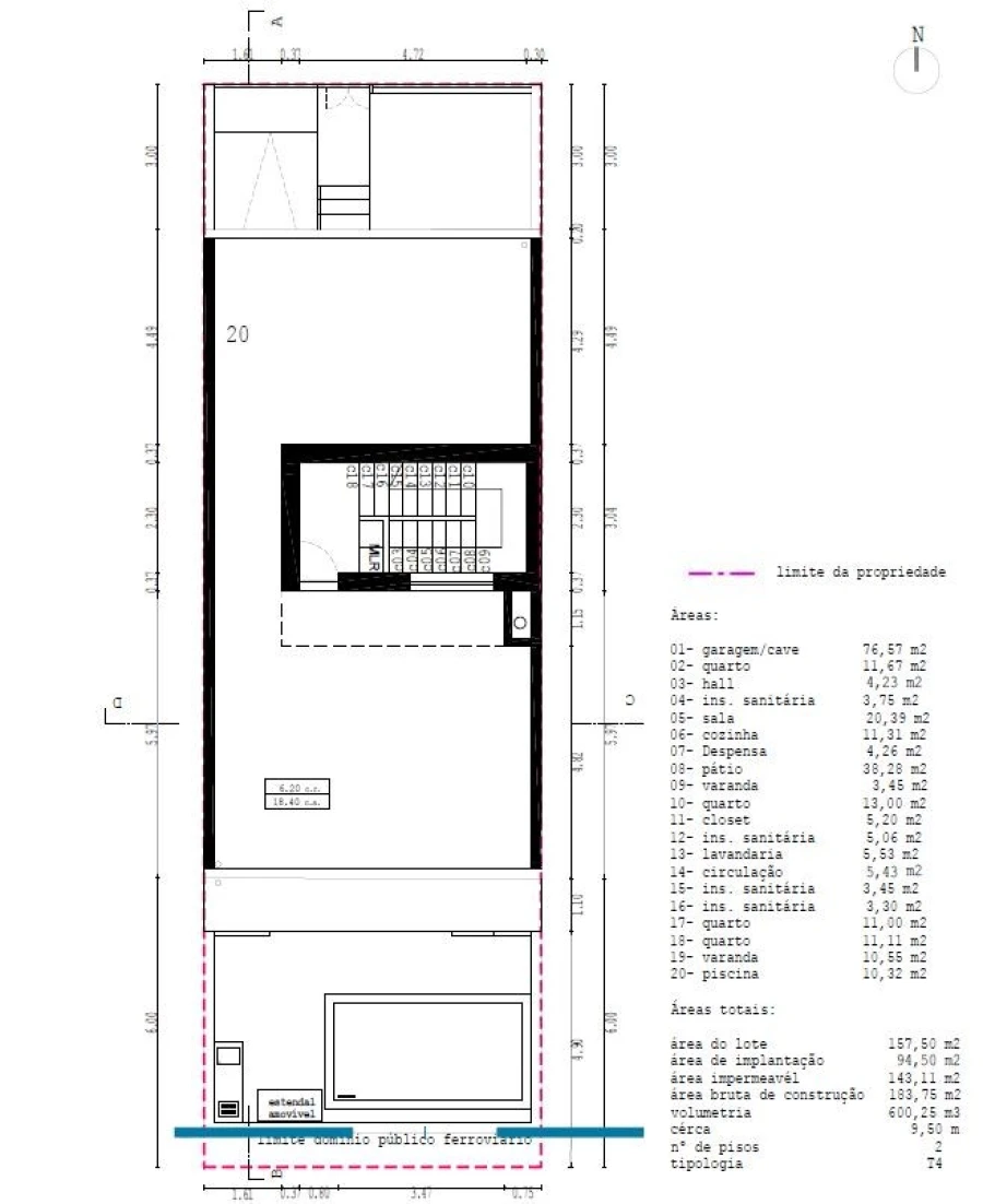 Moradia T4 para Venda em Tavira (Santa Maria e Santiago) Planta 5