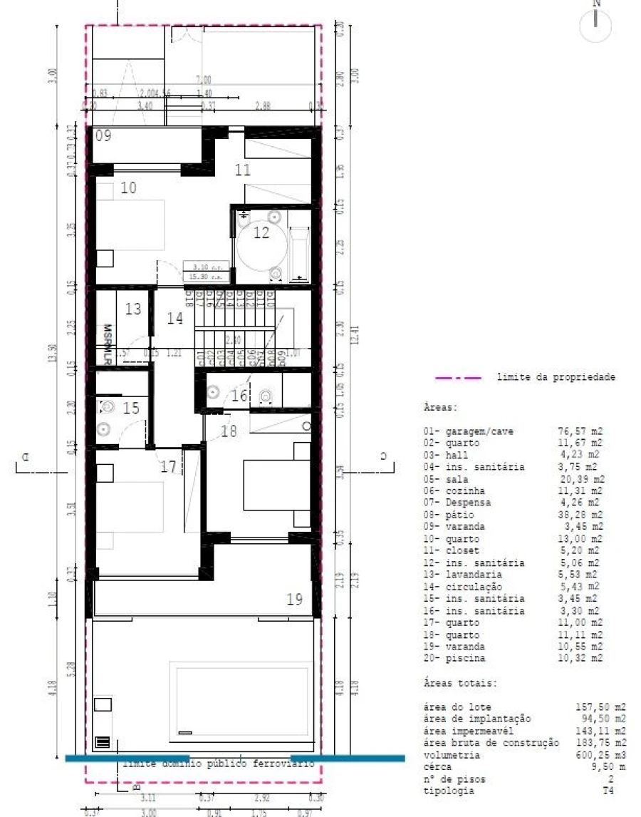 Moradia T4 para Venda em Tavira (Santa Maria e Santiago) Planta 4