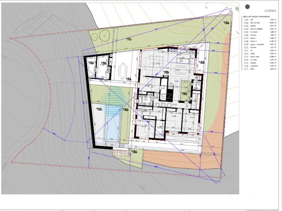 Moradia T4 para Venda em Turcifal Planta 2