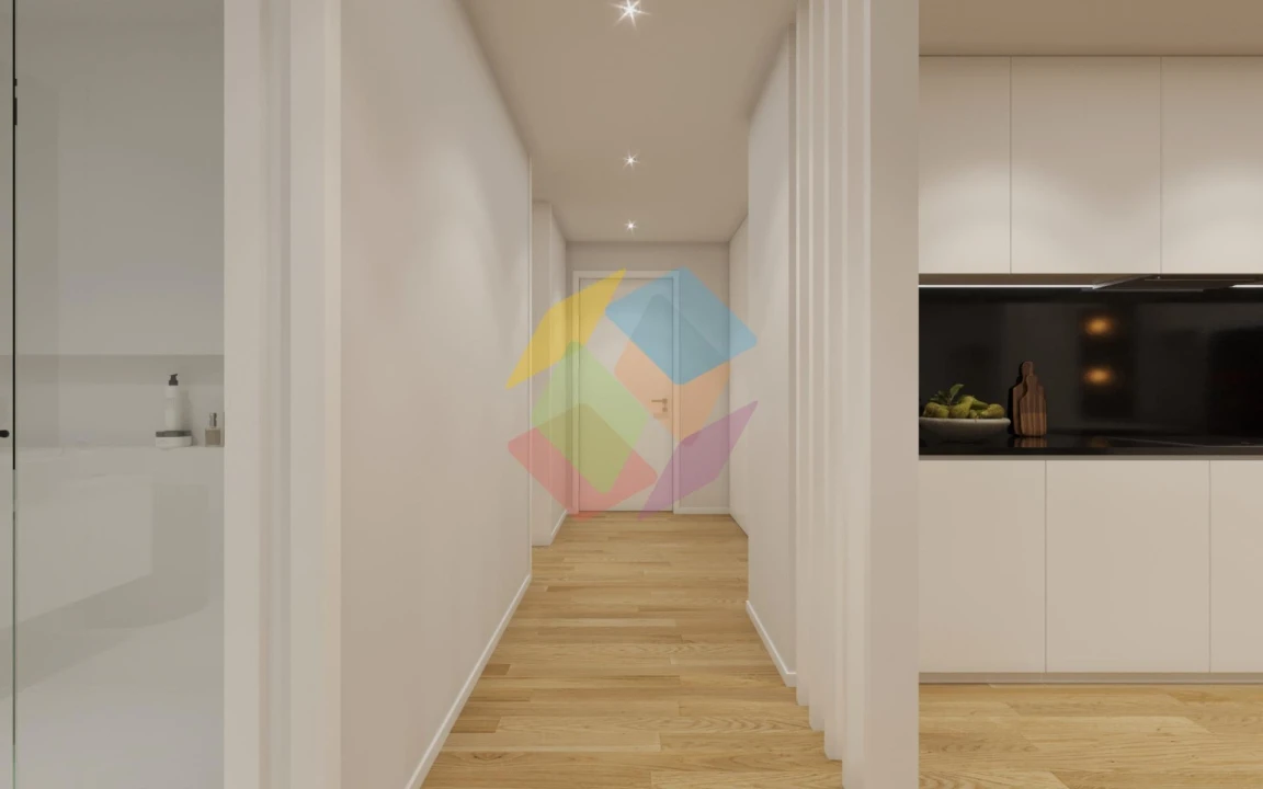 Apartamento T1 para Venda em Santa Maria de Lamas Foto 10