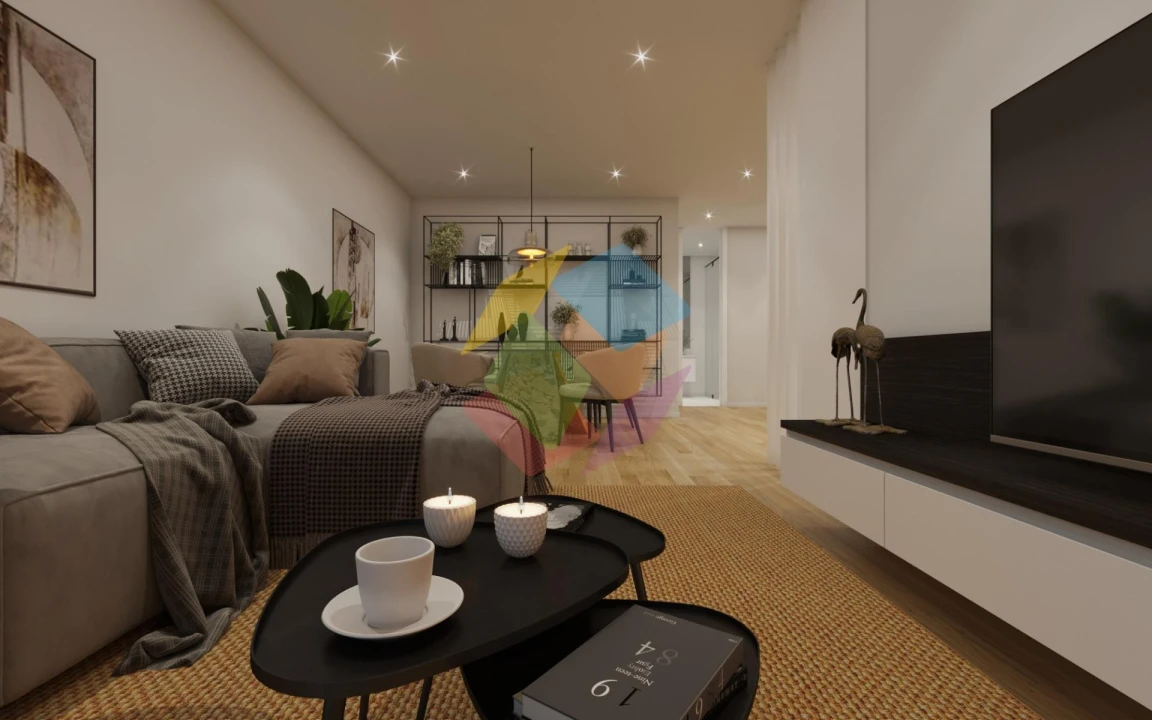 Apartamento T1 para Venda em Santa Maria de Lamas Foto 3