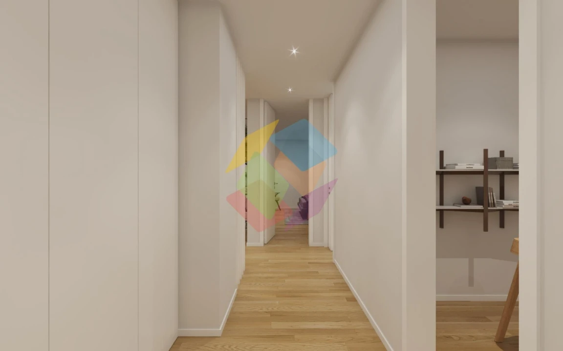 Apartamento T1 para Venda em Santa Maria de Lamas Foto 6