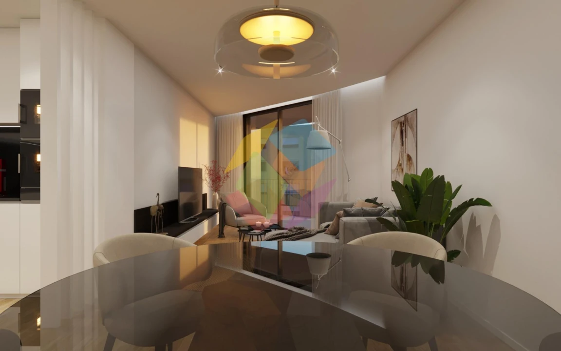 Apartamento T1 para Venda em Santa Maria de Lamas Foto 7