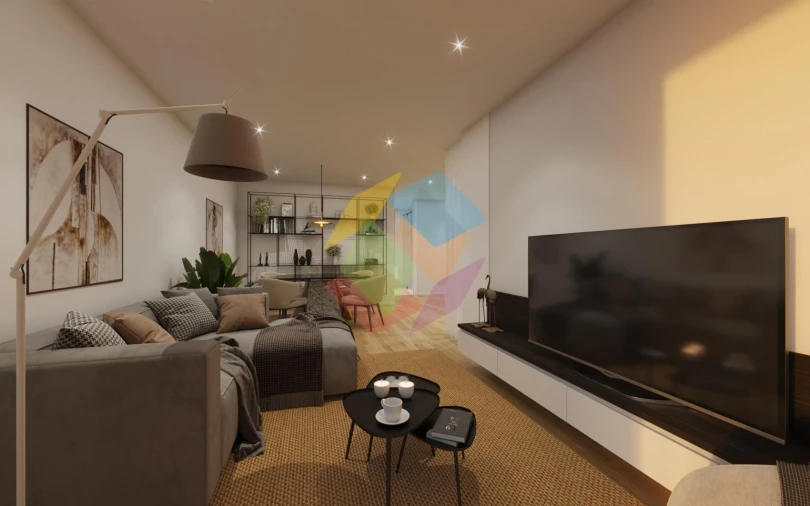 Apartamento T1 para Venda em Santa Maria de Lamas Foto 1