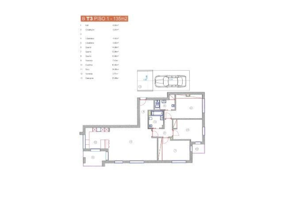 Apartamento T3 para Venda em Marinha Grande Foto 4