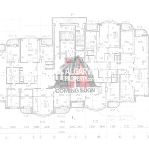 Moradia T13 para Venda em Quarteira Planta 1