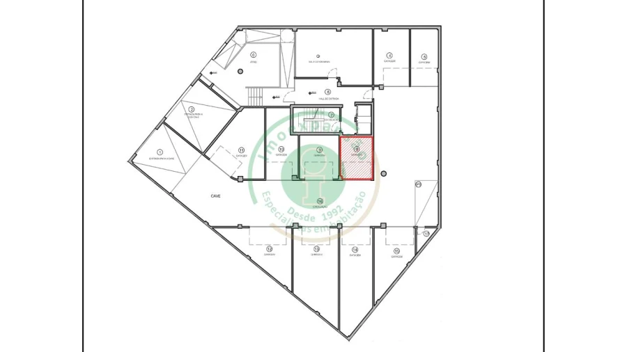 Apartamento T2 para Venda em Tavarede Foto 12